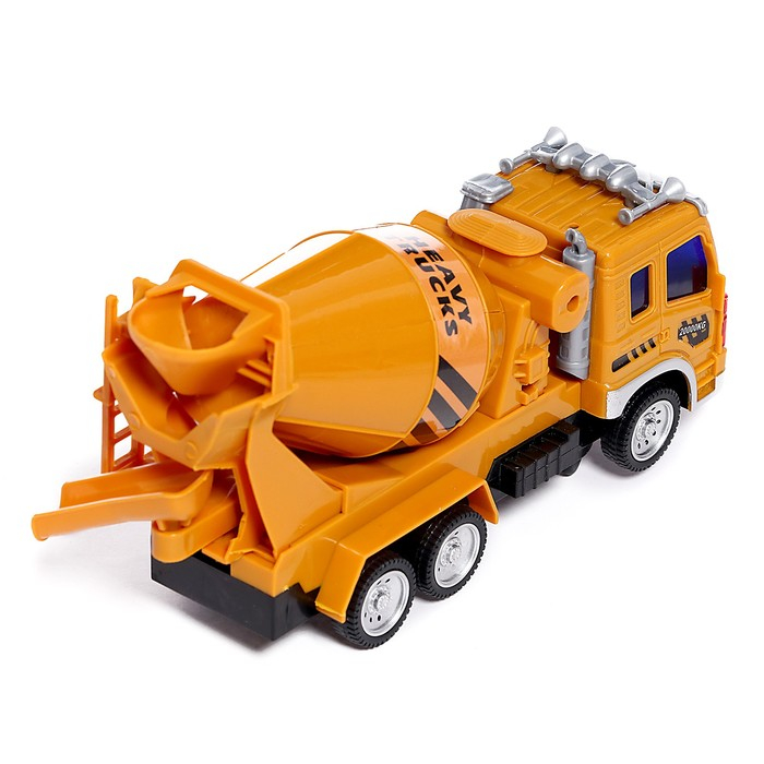 Машина «Стройка», масштаб 1:55, работает от батареек, свет и звук, МИКС