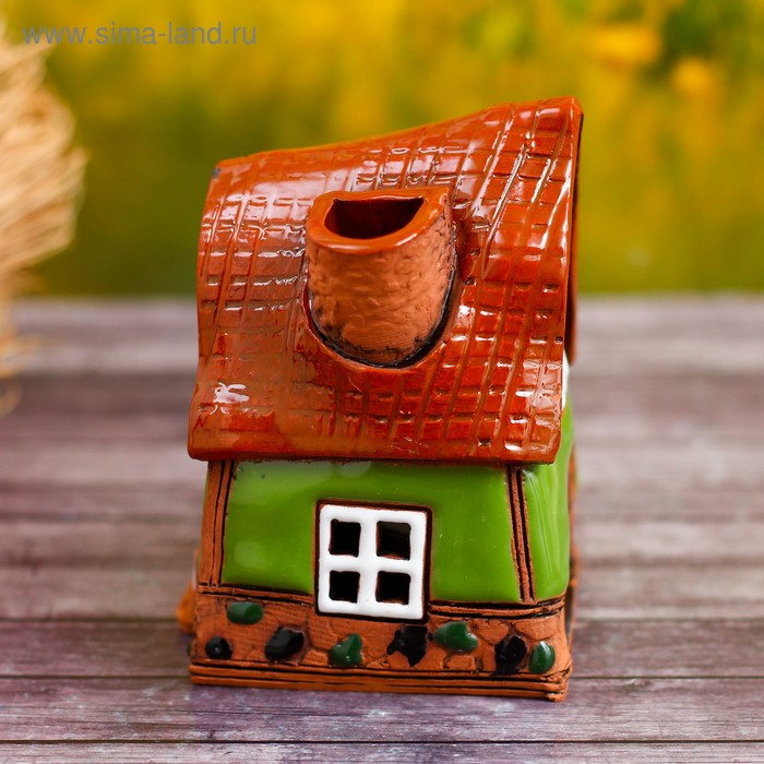 Аромалампа Домик «Забава», малая, 9 см, ручная работа, микс Аромалампа Домик «Забава», малая, 9 см, ручная работа, микс