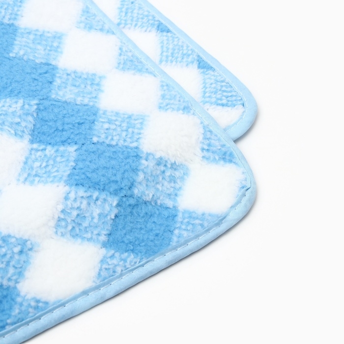 Полотенце банное Этель Полотенце банное Этель "Градиент", цв. голубой, 70х140 см, 100% п/э, 240 г/м2