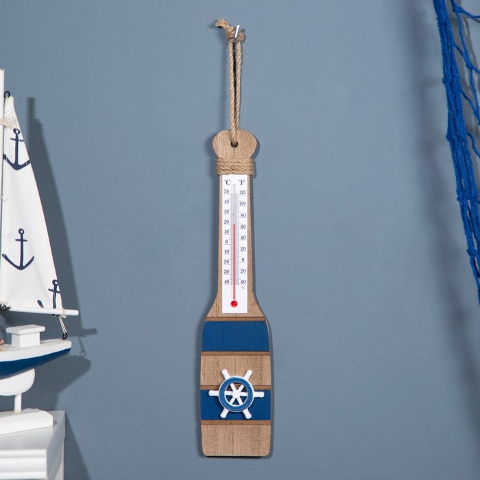 Сувенир интерьерный Сувенир интерьерный "Весло" с термометром 30*7см
