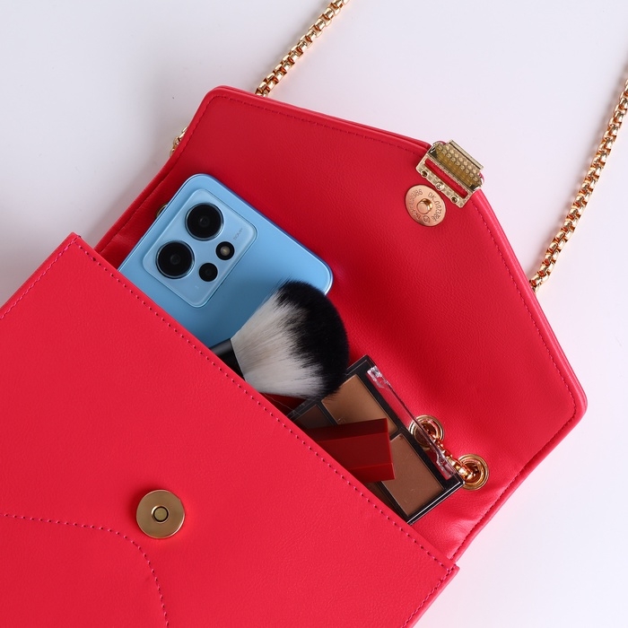 Сумка женская на магните, маленький размер, цвет розовый Сумка женская на магните, маленький размер, цвет розовый