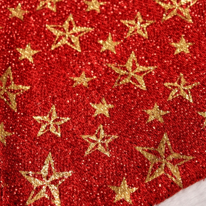 Колпак новогодний  Колпак новогодний "Звёздный момент" 29х37 см, красный