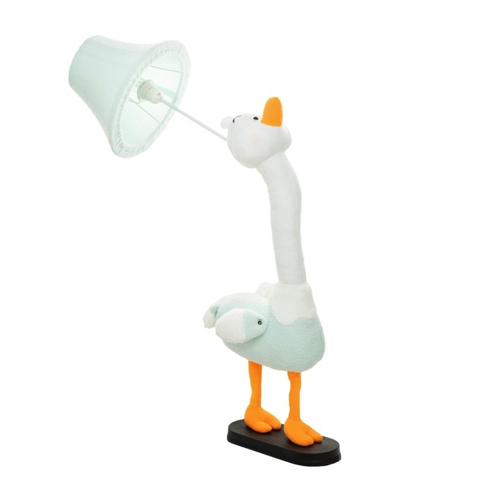 Торшер  Торшер "Гусь" Е27 15Вт синий 40х50х125см