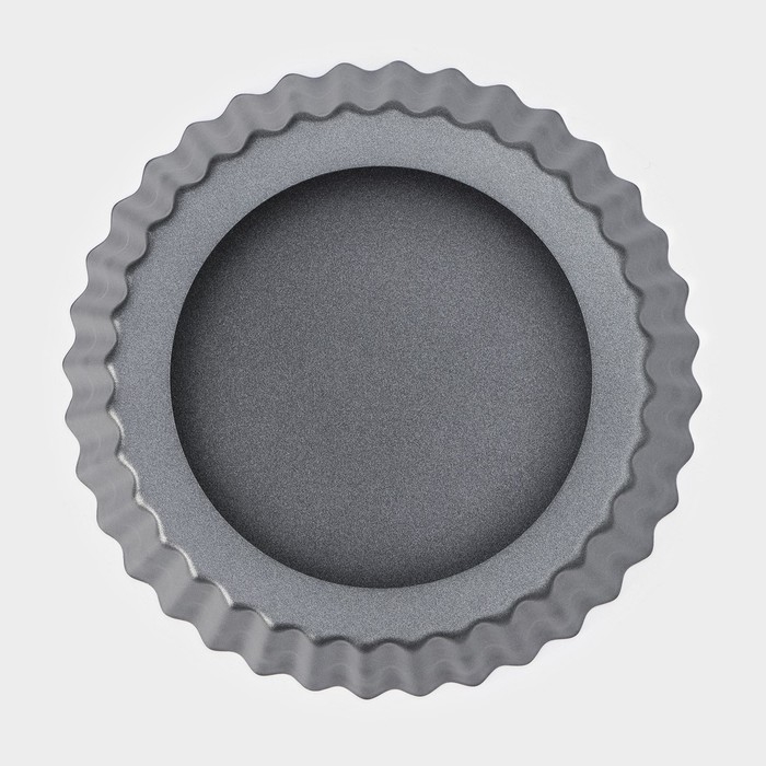 Форма для выпечки Доляна «Жаклин», d=13 см, съёмное дно, антипригарное покрытие, цвет чёрный Форма для выпечки Доляна «Жаклин», d=13 см, съёмное дно, антипригарное покрытие, цвет чёрный