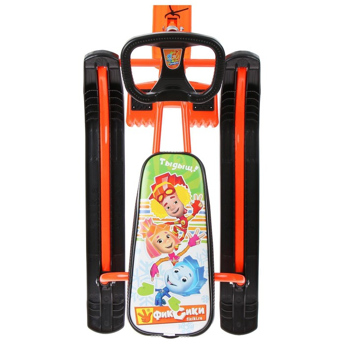 Снегокат «Тимка спорт 2 Фиксики», ТС2/Ф12, цвет оранжевый/чёрный Снегокат «Тимка спорт 2 Фиксики», ТС2/Ф12, цвет оранжевый/чёрный