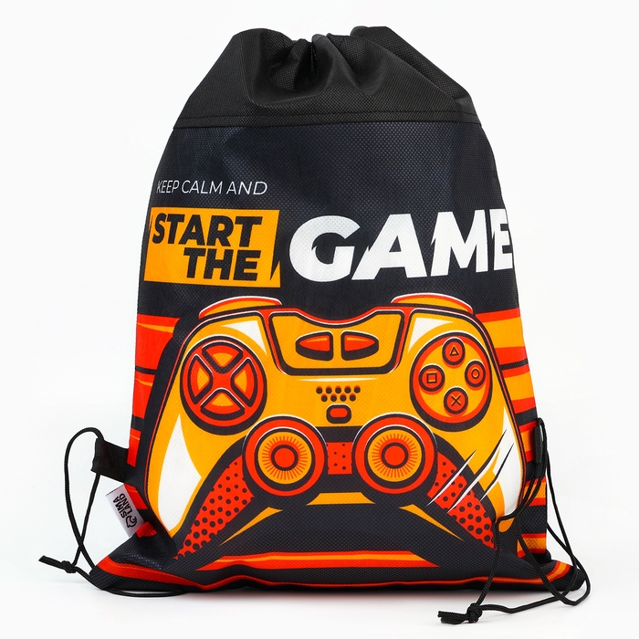 Мешок для обуви «1 сентября: Start the game» нетканное полотно, размер 30 х 40 см Мешок для обуви «1 сентября: Start the game» нетканное полотно, размер 30 х 40 см