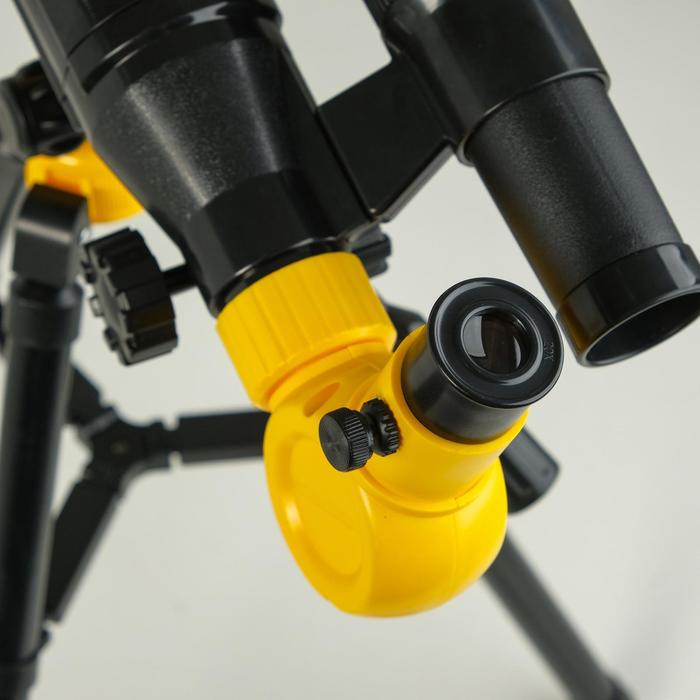 Телескоп Телескоп "Юный астроном" кратность х40, желтый