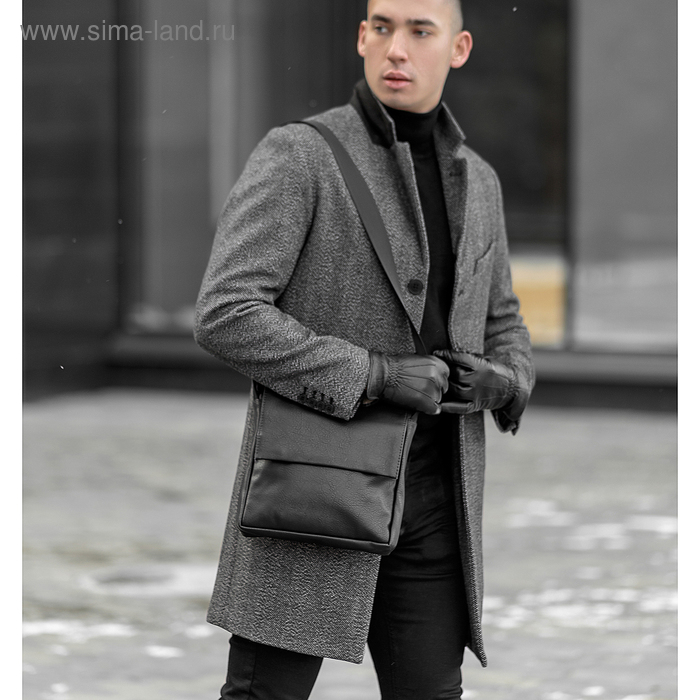 Сумка мужская «Сакси», цвет чёрный Сумка мужская «Сакси», цвет чёрный