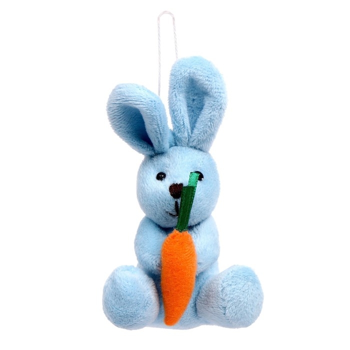 Мягкая игрушка «Кролик», на подвеске, цвета МИКС Мягкая игрушка «Кролик», на подвеске, цвета МИКС