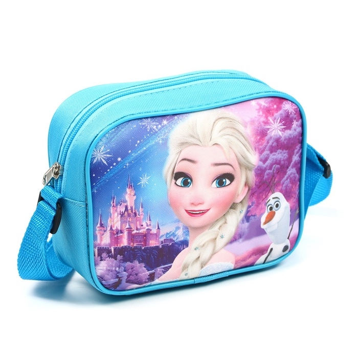 Сумка детская для девочки через плечо 19.5×14.5×7см, Холодное сердце