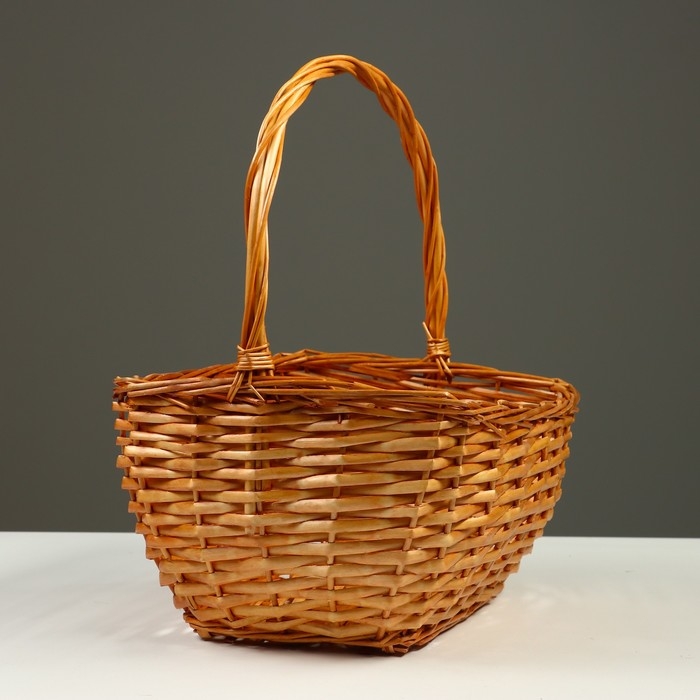 Набор корзин плетеных (ива), 36x28xH17х H37х26x17см, 28x21xH15xH32х21x14см, 2 шт.медовый Набор корзин плетеных (ива), 36x28xH17х H37х26x17см, 28x21xH15xH32х21x14см, 2 шт.медовый