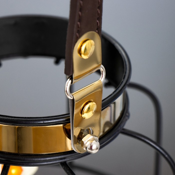 Ночник Ночник "Цветы" LED от батареек ААА чёрный 14х14х27 см RISALUX