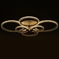 Люстра с ПДУ 71179/6 LED 144Вт диммер 3000-6000К белый 78,5х78,5х13,5 см BayerLux