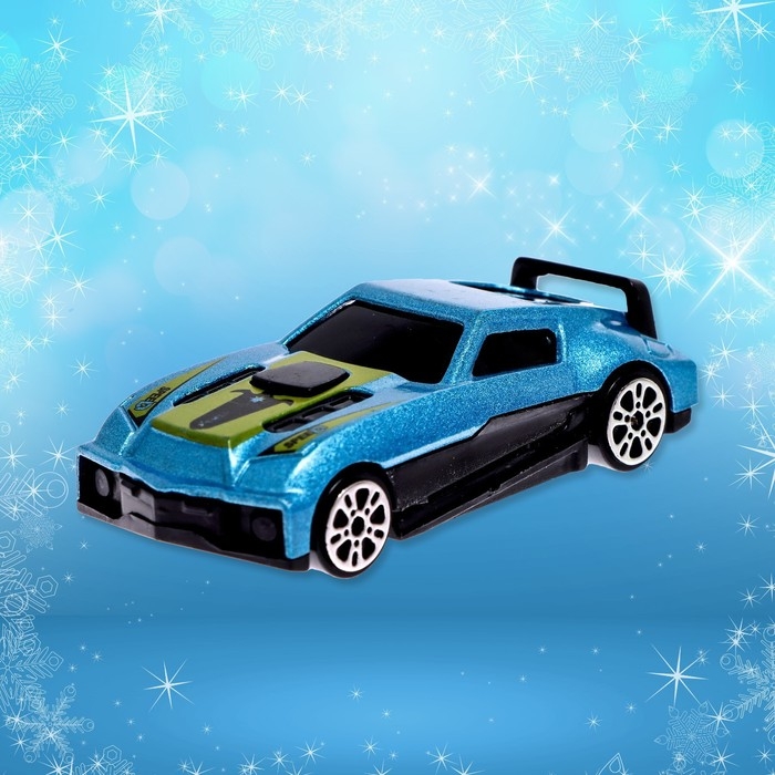 Новогодний шар с игрушкой «Гоночная машинка», МИКС Новогодний шар с игрушкой «Гоночная машинка», МИКС