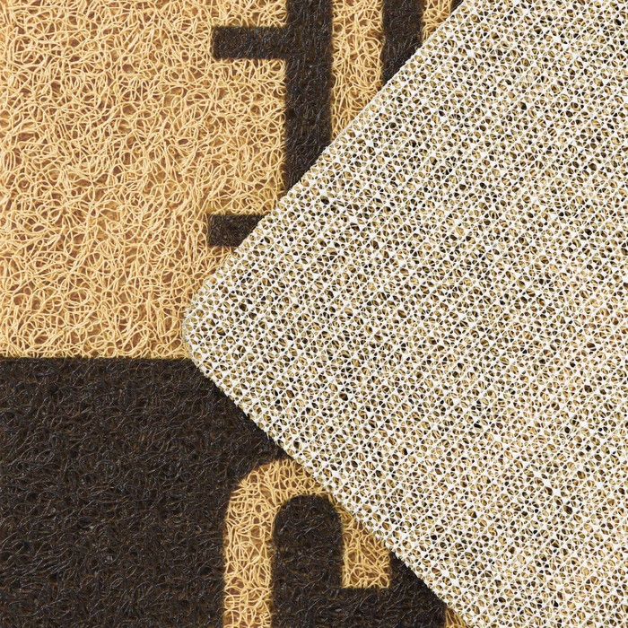 Коврик придверный грязезащитный Доляна «Здравствуйте. Досвидания», 40×60 см Коврик придверный грязезащитный Доляна «Здравствуйте. Досвидания», 40×60 см