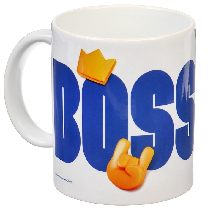 Кружка сублимация, 350 мл Кружка сублимация, 350 мл "БОСС", Смешарики