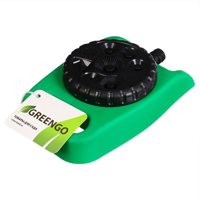 Распылитель-дождеватель, 8 режимов, под коннектор, Greengo Распылитель-дождеватель, 8 режимов, под коннектор, Greengo