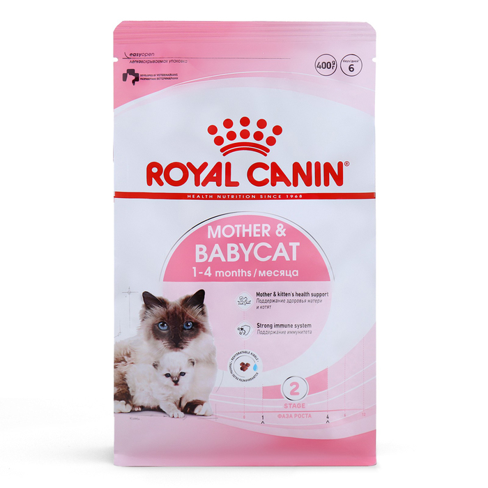 Сухой корм RC Mother and babycat для котят, беременных и лактирующих кошек, 400 г