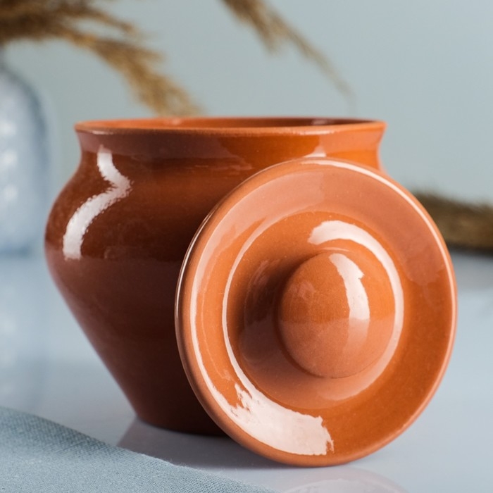 Набор  Набор "Вятская керамика №6" 0,5х6 + ухват, терракота