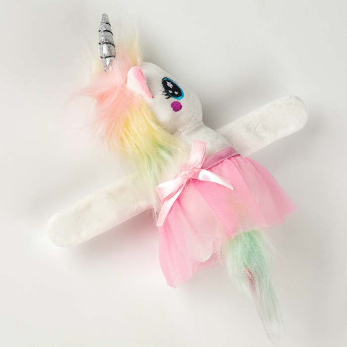 Мягкая игрушка «Обнимашка-Единорог», браслет Мягкая игрушка «Обнимашка-Единорог», браслет