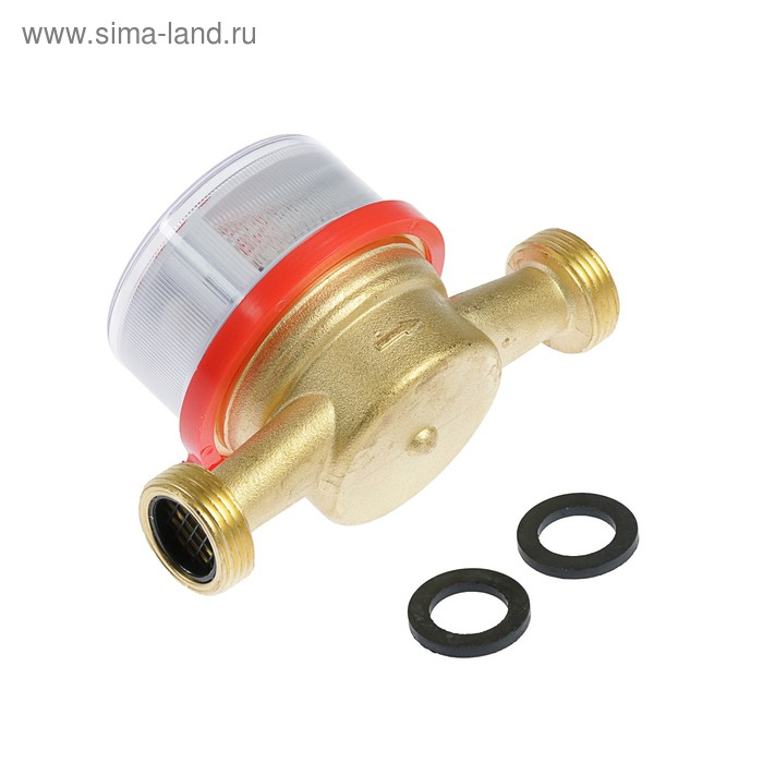 Счетчик воды Gerrida СВК-15Г, универсальный, 1/2 Счетчик воды Gerrida СВК-15Г, универсальный, 1/2", без комплекта присоединения