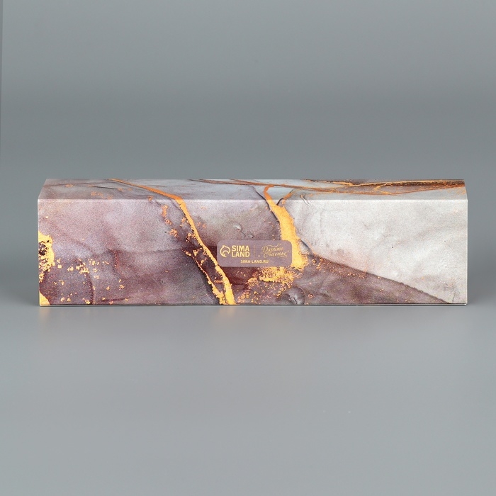 Коробка для конфет, кондитерская упаковка, 5 ячеек, «Камень», 5 х 21 х 3.3 см Коробка для конфет, кондитерская упаковка, 5 ячеек, «Камень», 5 х 21 х 3.3 см