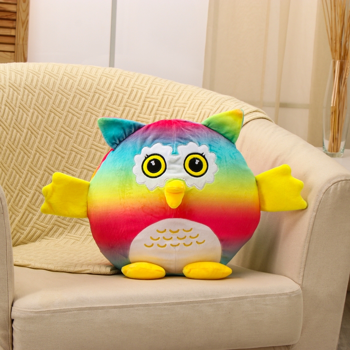Мягкая игрушка «Сова» с пледом, 30 см