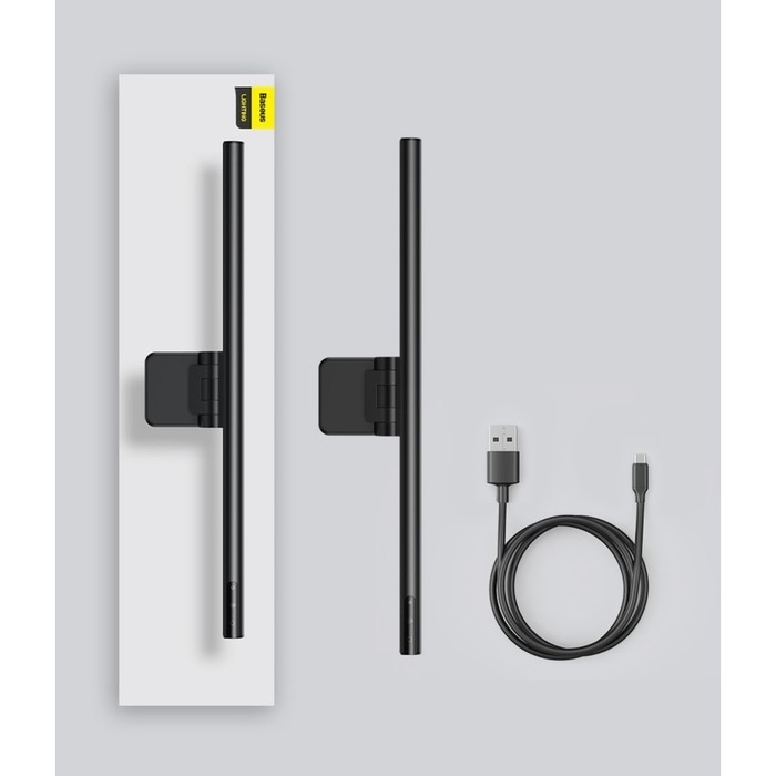 Светильник подвесной Baseus i-wok Series USB Asymmetric, 1800 мАч, черный Светильник подвесной Baseus i-wok Series USB Asymmetric, 1800 мАч, черный