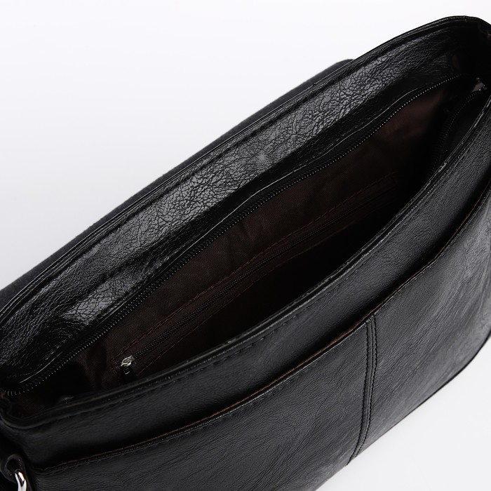 Сумка мужская, цвет чёрный Сумка мужская, цвет чёрный