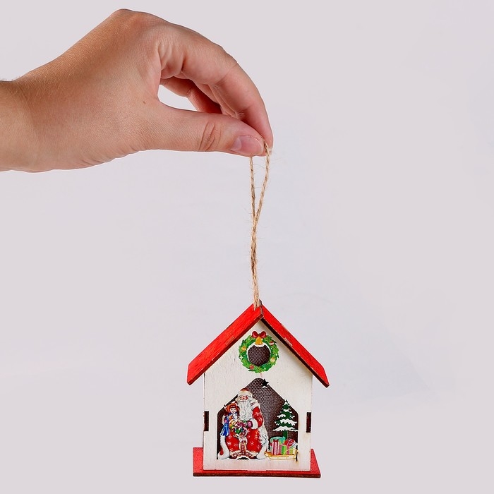 Световой декор «С Новым Годом» 6,4 × 7 × 8,3см Световой декор «С Новым Годом» 6,4 × 7 × 8,3см