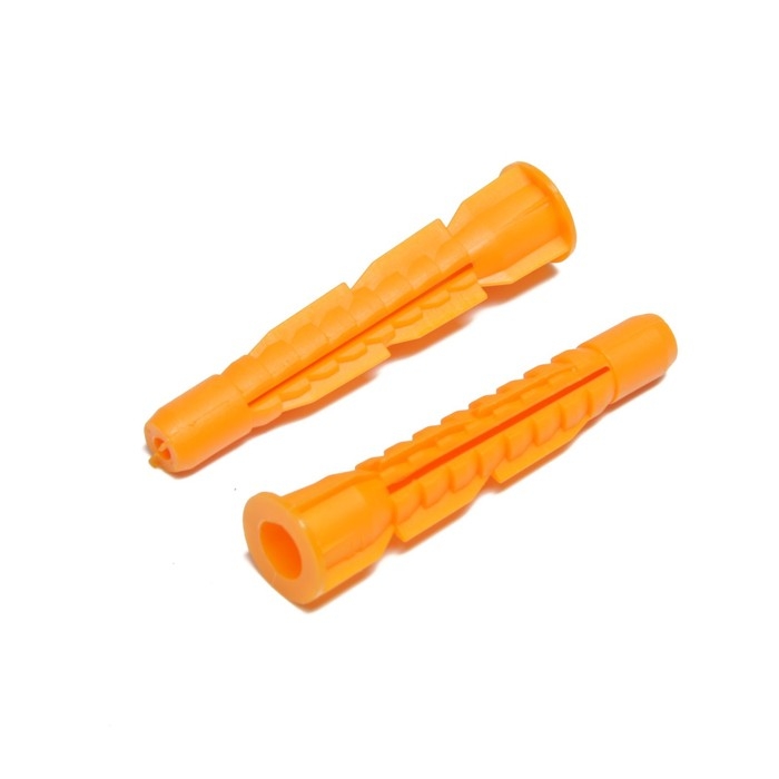 Дюбель  Дюбель "ТУНДРА", универсальный, с бортом, полипропиленовый, 8x52 мм, 500 шт