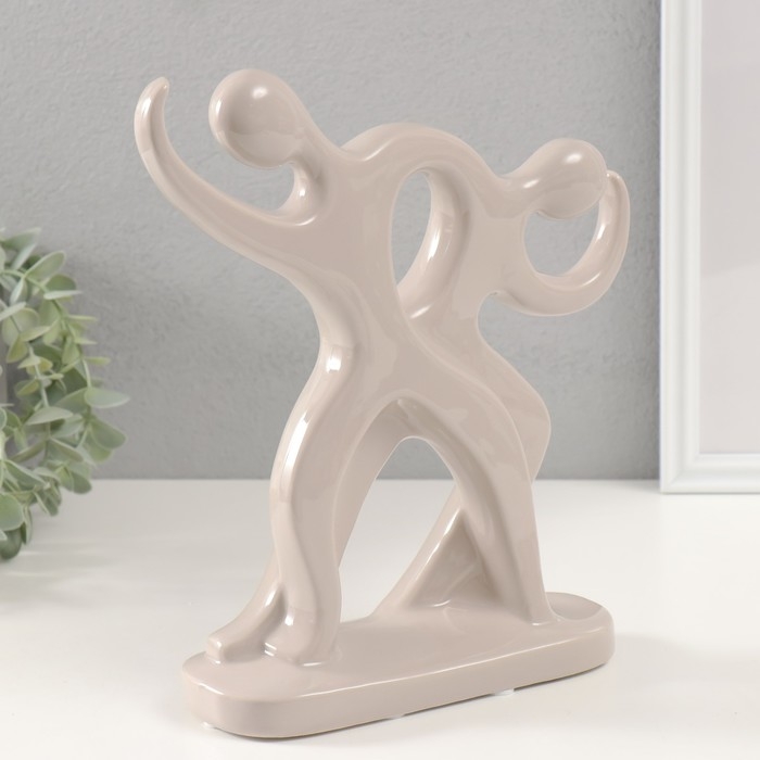 Сувенир керамика "Пара необычных" 7,5х26х27 см