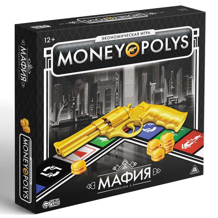 Настольная экономическая игра «MONEY POLYS. Мафия», 116 карт, 12+ Настольная экономическая игра «MONEY POLYS. Мафия», 116 карт, 12+