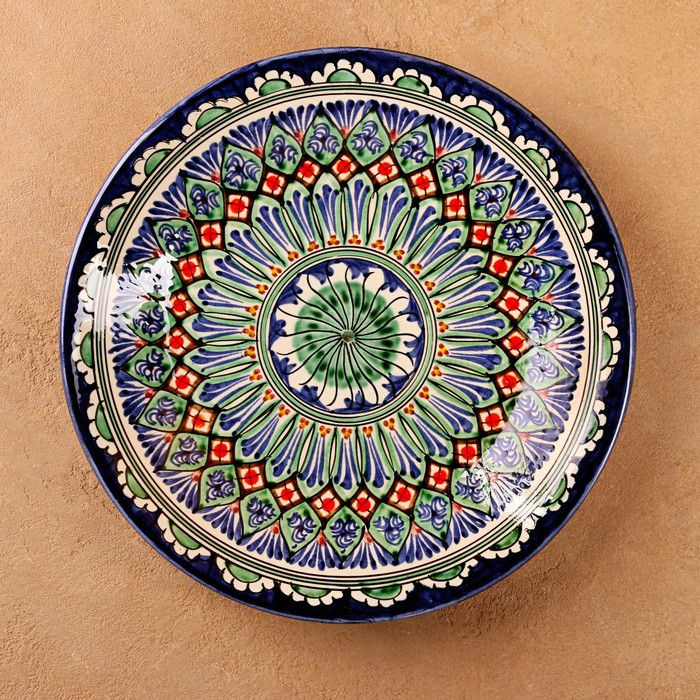 Набор для блинов Риштан, 7 предметов: тарелка 25см, 6 тарелок 15см Набор для блинов Риштан, 7 предметов: тарелка 25см, 6 тарелок 15см