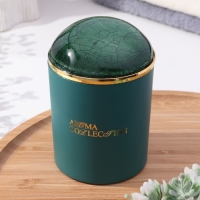 Свеча ароматическая в стакане "Aroma collection", 260 г, белый чай, в тубусе