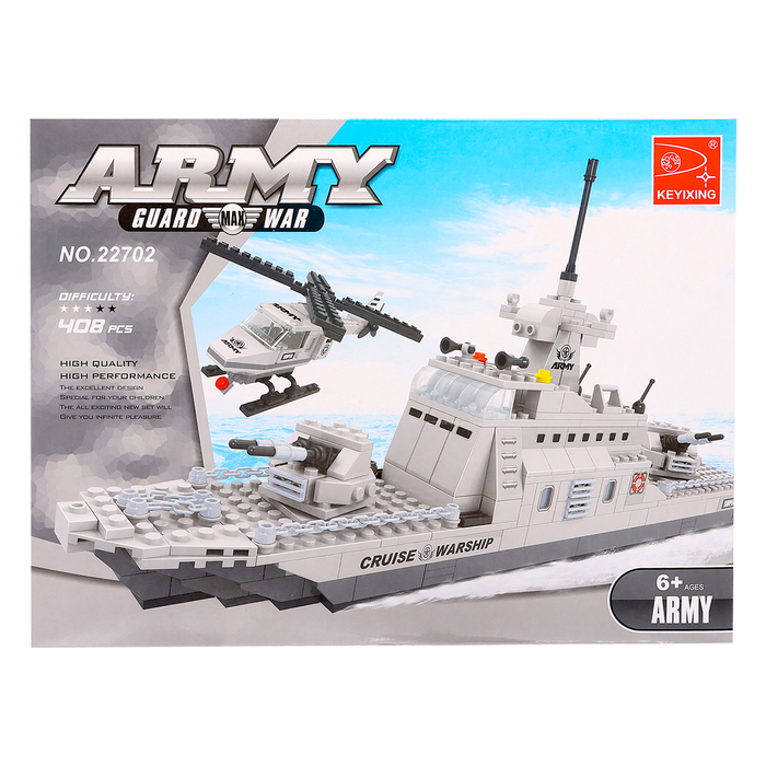 Конструктор «Боевой катер», 402 детали Конструктор «Боевой катер», 402 детали