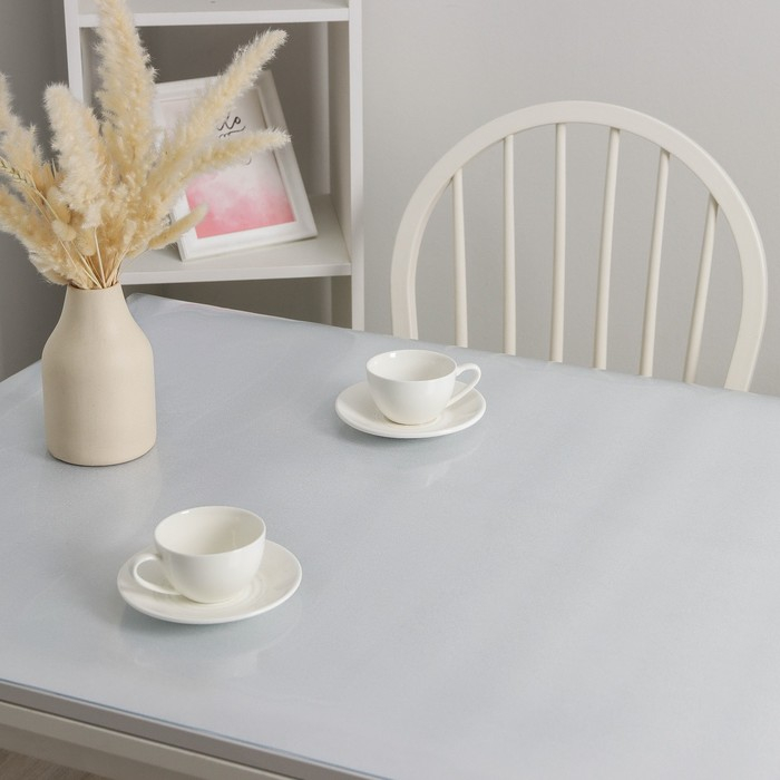 Термоскатерть без основы с тиснением Доляна «Жидкое стекло», ширина 80 см, толщина 2 мм, длина 120 см Термоскатерть без основы с тиснением Доляна «Жидкое стекло», ширина 80 см, толщина 2 мм, длина 120 см