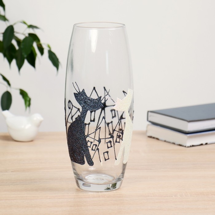 Ваза Ваза "Чёрный кот" 26см