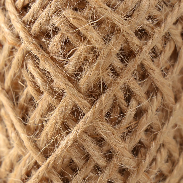 Тесьма декоративная текстиль Тесьма декоративная текстиль "Джут натуральный" намотка 10 метров набор 24 шт 4,5х25х25 см