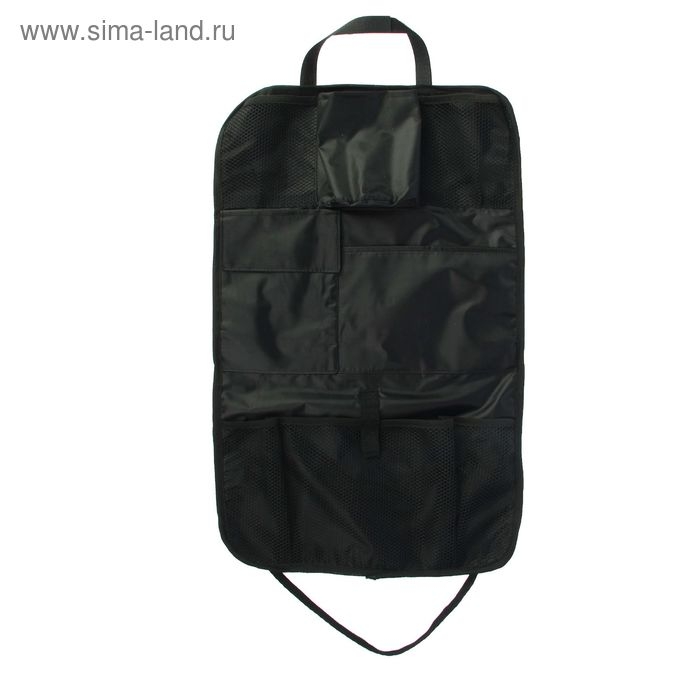 Накидка-органайзер TORSO, 7 карманов, 37х60 см, черный Накидка-органайзер TORSO, 7 карманов, 37х60 см, черный