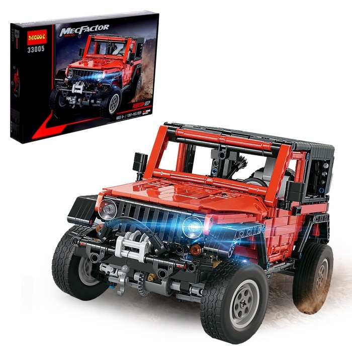 Конструктор техно «Внедорожник», 1287 деталей Конструктор техно «Внедорожник», 1287 деталей