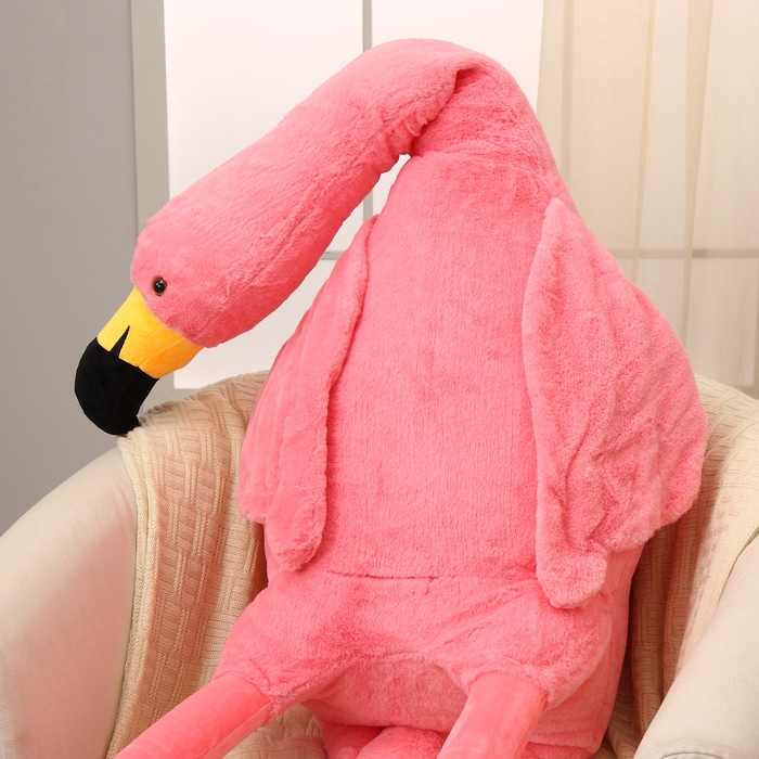 Мягкая игрушка «Фламинго», 190 см, цвет розовый Мягкая игрушка «Фламинго», 190 см, цвет розовый