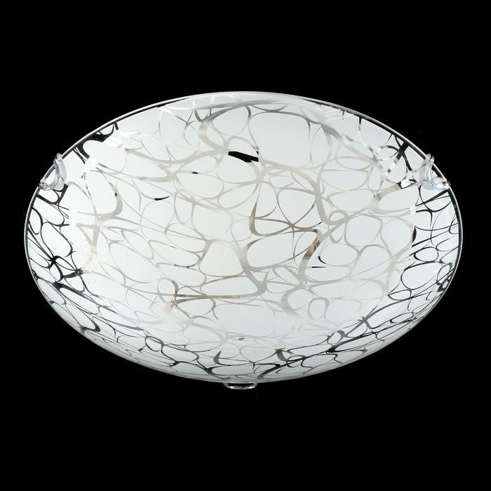 Светильник настенно-потолочная "Кракелюр 2 лампы " E27 60Вт  30 см.