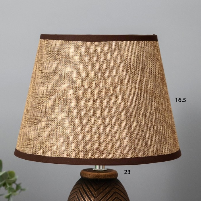 Настольная лампа  Настольная лампа "Диана" Е14 40Вт черный с золотой патиной 22х22х35 см RISALUX