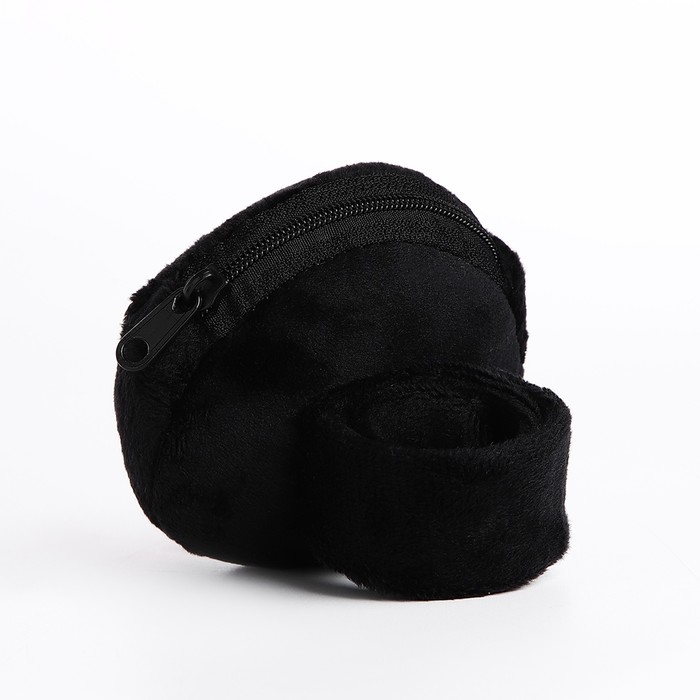 Кошелёк-браслет на молнии, цвет чёрный Кошелёк-браслет на молнии, цвет чёрный