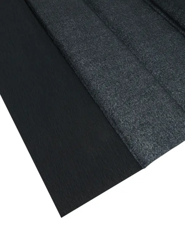 Бумага крепированная 50&times;200 см, в рулоне, 32 г/м&sup2;, чёрная