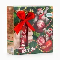 Подарочный набор косметики Happiki &laquo;Снежный бум&raquo;, 390 г