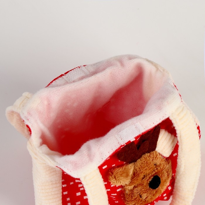 Новый год! Сумка для подарков «Олень»