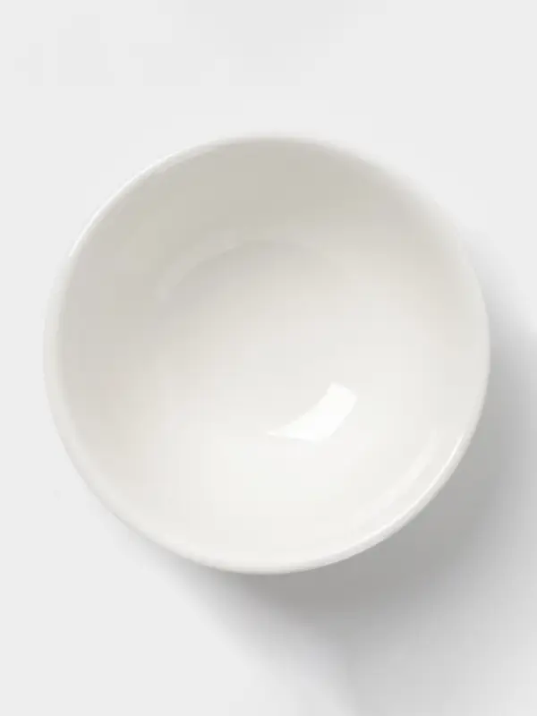 Салатник толстостенный Доляна White Label, 170 мл, d=10 см, фарфор, белый