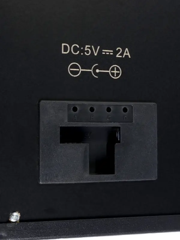 Часы электронные настенные &laquo;Соломон&raquo;, таймер, секундомер, 97&times;8&times;23 см, красная индикация, чёрные